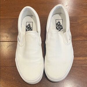 Vans Classic White Slip-On Shoes